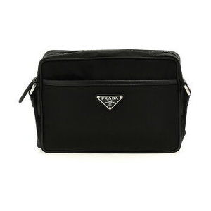PRADA bag black Business Bags Camera crossbody ju